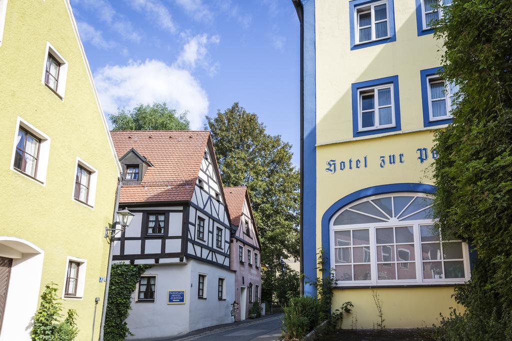 Hotel-Gasthof Zur Post Velburg Exterior foto